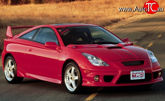 4 449 р. Пороги накладки TRD Toyota Celica T230 (1999-2006)  с доставкой в г. Керчь