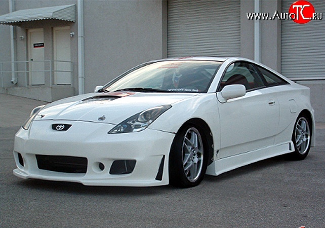 4 449 р. Пороги накладки Buddy Club Toyota Celica T230 (1999-2006)  с доставкой в г. Керчь