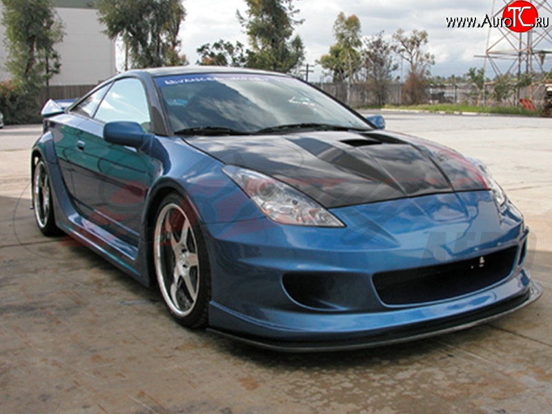 8 899 р. Передний бампер K1 Style wide body Toyota Celica T230 (1999-2006)  с доставкой в г. Керчь