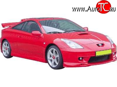 4 699 р. Накладка переднего бампера CarZone MK2 Toyota Celica T230 (1999-2006)  с доставкой в г. Керчь