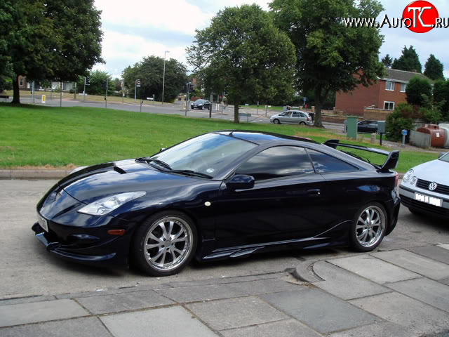 4 999 р. Пороги накладки VeilSide Toyota Celica T230 (1999-2006)  с доставкой в г. Керчь