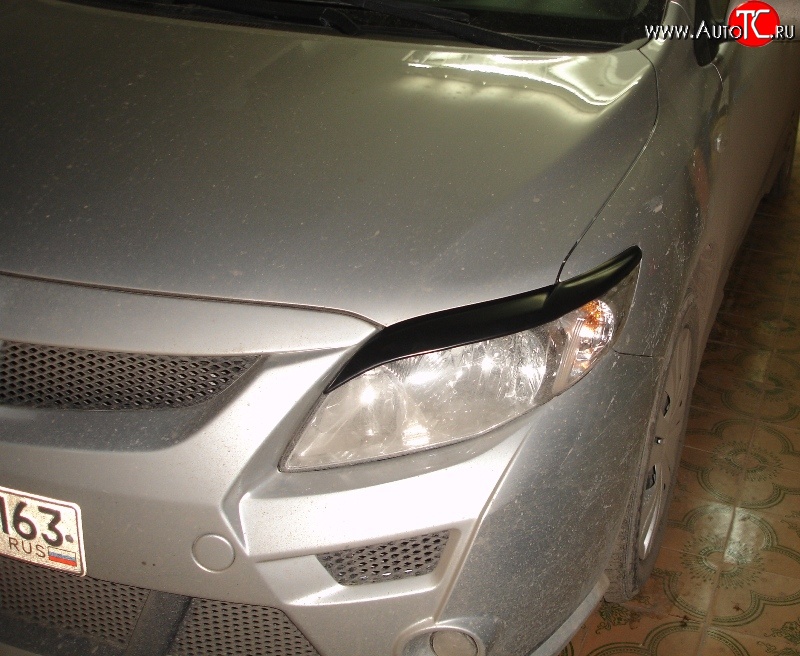 739 р. Реснички Elegance  Toyota Corolla  E150 (2006-2010) седан дорестайлинг (Неокрашенные)  с доставкой в г. Керчь