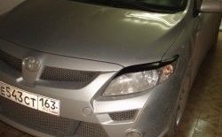 739 р. Реснички Elegance  Toyota Corolla  E150 (2006-2010) седан дорестайлинг (Неокрашенные)  с доставкой в г. Керчь. Увеличить фотографию 2