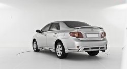 2 499 р. Пороги RS Toyota Corolla E150 седан рестайлинг (2009-2013) (Неокрашенные)  с доставкой в г. Керчь. Увеличить фотографию 2