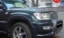 18 449 р. Передний бампер DAKAR Toyota Land Cruiser 100 дорестайлинг (1998-2002) (Неокрашенный)  с доставкой в г. Керчь. Увеличить фотографию 2