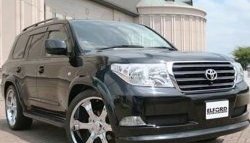 27 649 р. Передний бампер ELFORD Toyota Land Cruiser 200 дорестайлинг (2007-2012) (Неокрашенный)  с доставкой в г. Керчь. Увеличить фотографию 2