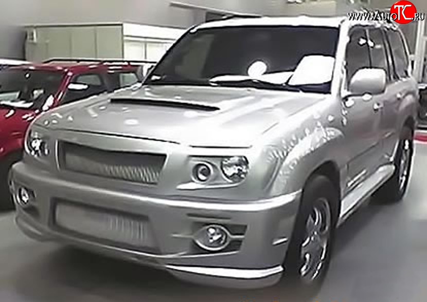 16 499 р. Передний бампер HUNTER Toyota Land Cruiser 100 дорестайлинг (1998-2002) (Неокрашенный)  с доставкой в г. Керчь