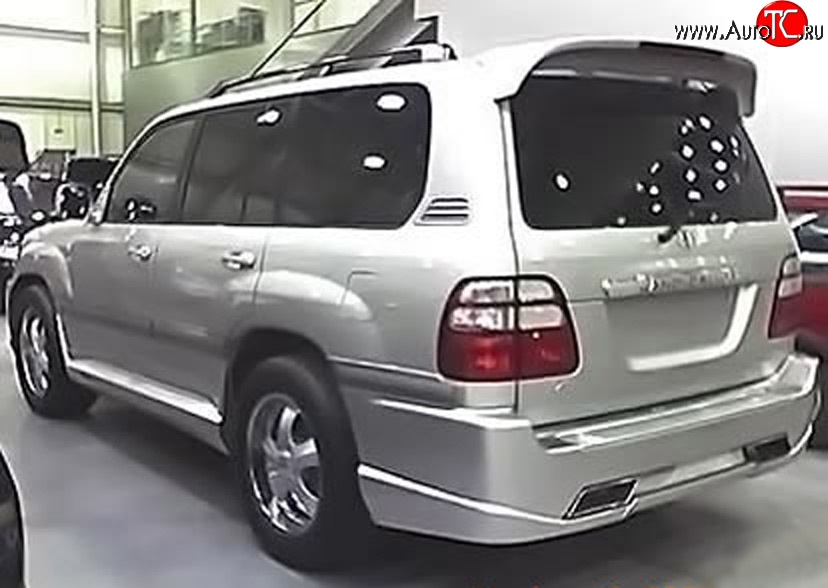16 499 р. Задний бампер HUNTER Toyota Land Cruiser 100 дорестайлинг (1998-2002) (Неокрашенный)  с доставкой в г. Керчь