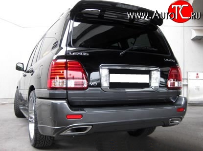 27 649 р. Задний бампер ELFORD Toyota Land Cruiser 100 дорестайлинг (1998-2002) (Неокрашенный)  с доставкой в г. Керчь