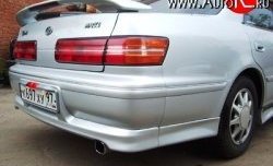 4 849 р. Накладка Concept на задний бампер Toyota Mark 2 X100 седан (1996-2000) (Неокрашенная)  с доставкой в г. Керчь. Увеличить фотографию 2