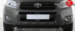 2 899 р. Накладка переднего бампера Toyota RAV4 XA305 5 дв. дорестайлинг (2005-2009) (Неокрашенная)  с доставкой в г. Керчь. Увеличить фотографию 3