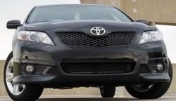 7 349 р. Накладка переднего бампера Sport Edition Toyota Camry XV40 рестайлинг (2009-2011) (Неокрашенная)  с доставкой в г. Керчь. Увеличить фотографию 2