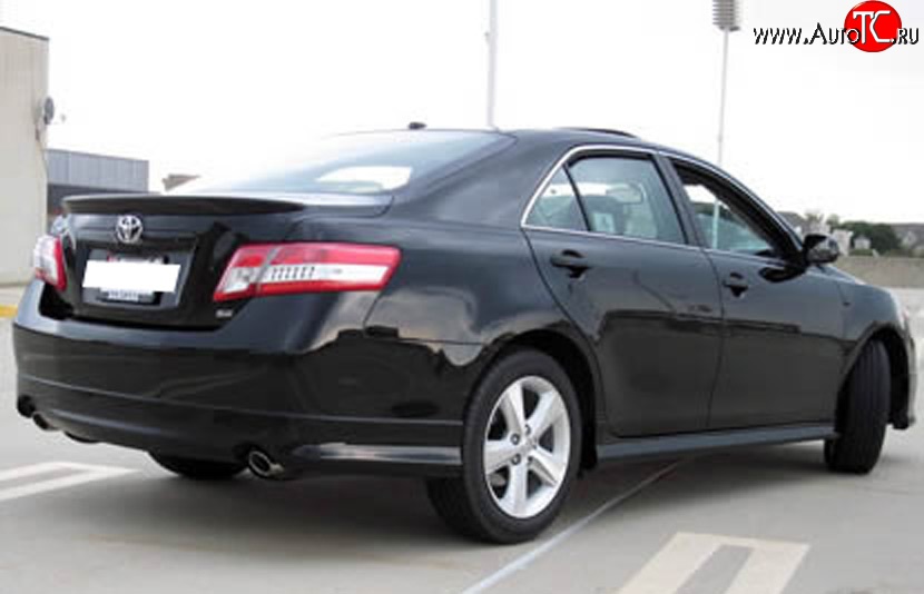 10 599 р. Пороги накладки Sport Edition Toyota Camry XV40 рестайлинг (2009-2011) (Неокрашенные)  с доставкой в г. Керчь