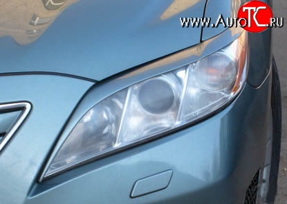 2 549 р. Реснички Sport Edition рестайлинг (09-11) Toyota Camry XV40 рестайлинг (2009-2011) (Неокрашенные)  с доставкой в г. Керчь