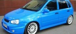 1 449 р. Пороги накладки Kalina Sport Лада Гранта FL 2194 универсал рестайлинг (2018-2025) (Неокрашенные)  с доставкой в г. Керчь. Увеличить фотографию 2