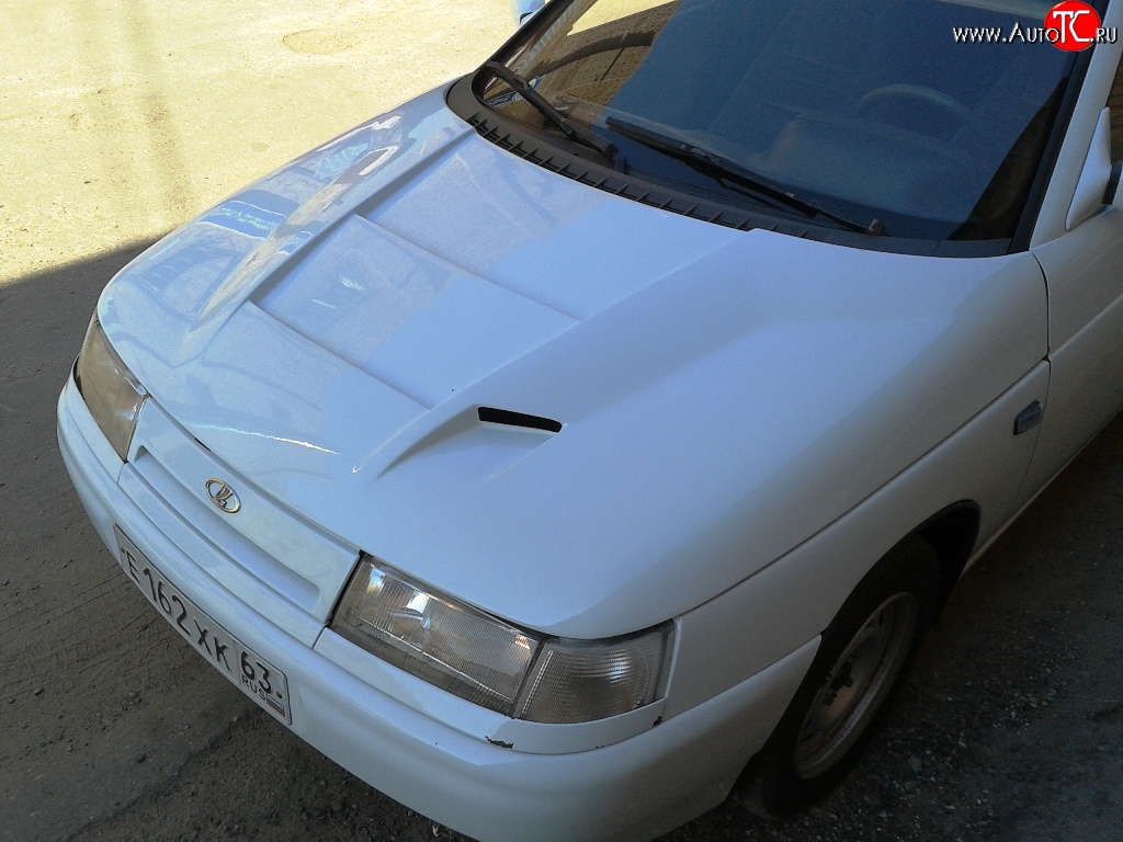6 849 р. Пластиковый капот Super WRC Лада 2112 хэтчбек (1999-2008) (Неокрашенный)  с доставкой в г. Керчь