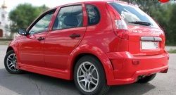 8 929 р. Задний бампер TMS-GTI Лада Калина Спорт 1119 (2008-2014) (Неокрашенный)  с доставкой в г. Керчь. Увеличить фотографию 2