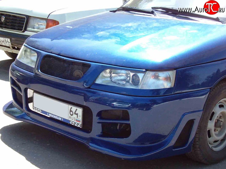 949 р. Решётка радиатора M-VRS Лада 2111 универсал (1998-2009) (Неокрашенная)  с доставкой в г. Керчь