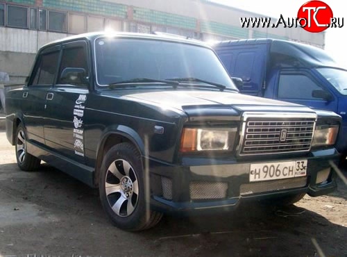 4 749 р. Передний бампер Elegance Лада 2104 (1984-2012) (Неокрашенный)  с доставкой в г. Керчь