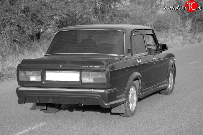 3 899 р. Задний бампер Снайпер Лада 2106 (1975-2005) (Неокрашенный)  с доставкой в г. Керчь