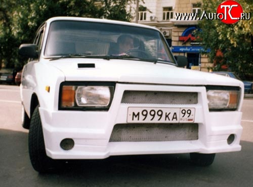 4 199 р. Передний бампер Т34 Лада 2104 (1984-2012) (Неокрашенный)  с доставкой в г. Керчь