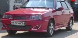 1 949 р. Хромированые вставки в бампера LEX Лада 2115 (1997-2012)  с доставкой в г. Керчь. Увеличить фотографию 2