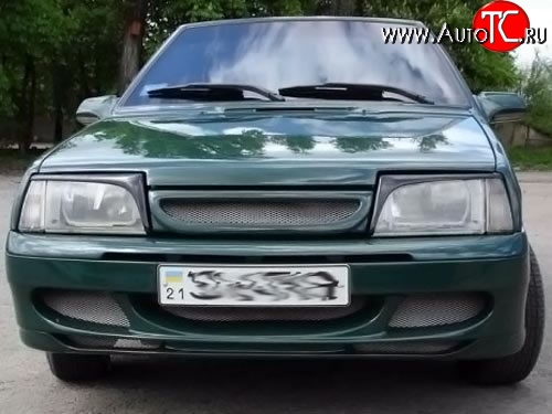 5 099 р. Передний бампер Eleron Лада 2109 (1987-2004) (Неокрашенный)  с доставкой в г. Керчь
