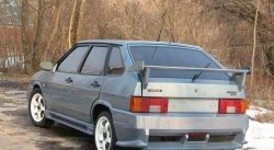 7 799 р. Задний бампер Solo-DM  Лада 2108 - 2114 (Без сетки, Неокрашенный)  с доставкой в г. Керчь. Увеличить фотографию 2