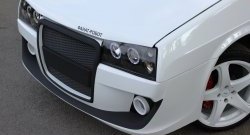 8 999 р. Передний бампер Фанат-Робот  Лада 2108 - 21099 (Неокрашенный, По бокам сетка)  с доставкой в г. Керчь. Увеличить фотографию 3