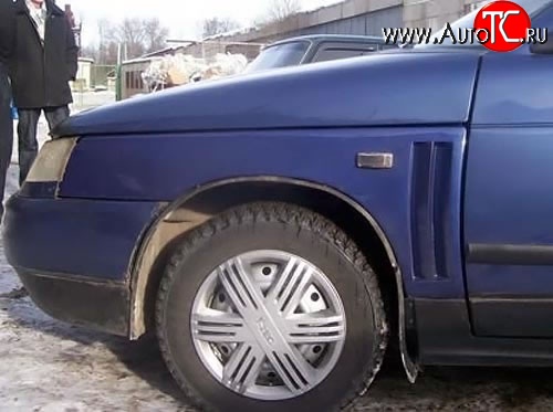 5 449 р. Передние крылья Dakar Лада 2111 универсал (1998-2009) (Неокрашенные)  с доставкой в г. Керчь