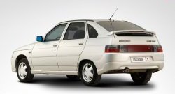 4 499 р. Задний бампер Маркко Лада 2112 купе (2002-2009) (Неокрашенный)  с доставкой в г. Керчь. Увеличить фотографию 2