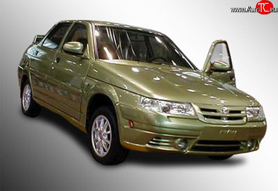 4 499 р. Передний бампер Ника-3 Лада 2111 универсал (1998-2009) (Неокрашенный)  с доставкой в г. Керчь