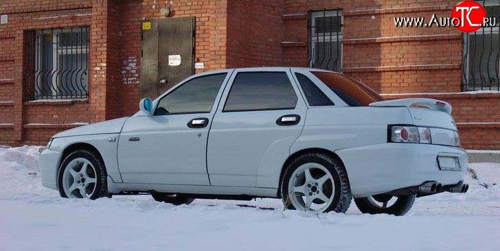 8 499 р. Задний бампер 21106  Лада 2110 (1995-2007) седан (Без сетки, Неокрашенный)  с доставкой в г. Керчь