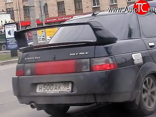 4 199 р. Спойлер WRC Evo Лайт Лада 2110 седан (1995-2007) (Неокрашенный)  с доставкой в г. Керчь