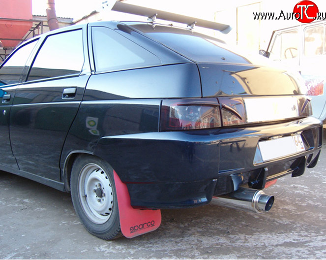 3 399 р. Задний бампер M-VRS V1 Лада 2112 хэтчбек (1999-2008) (Неокрашенный)  с доставкой в г. Керчь