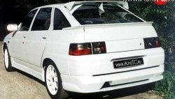 4 699 р. Накладка SVR на задний бампер  Лада 2112 (1999-2009) хэтчбек, купе (Неокрашенная)  с доставкой в г. Керчь. Увеличить фотографию 2
