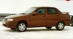 1 099 р. Накладка на передний бампер Кураж Лада 2110 седан (1995-2007) (Неокрашенная)  с доставкой в г. Керчь. Увеличить фотографию 5