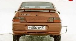 1 169 р. Накладка Кураж на задний бампер  Лада 2110 (1995-2007) седан (Неокрашенная)  с доставкой в г. Керчь. Увеличить фотографию 2