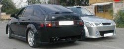 8 149 р. Задний бампер X1 с расширителями арок с расширителями арок Лада 2112 хэтчбек (1999-2008) (Неокрашенный)  с доставкой в г. Керчь. Увеличить фотографию 5