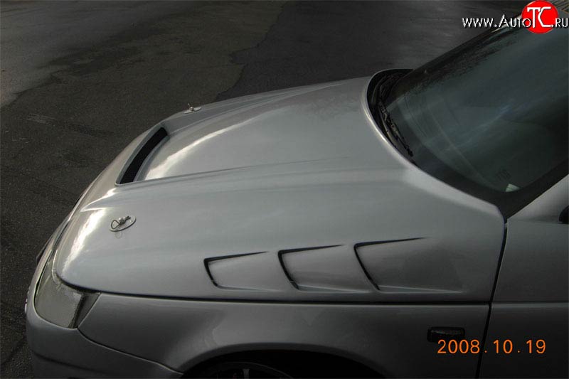 14 249 р. Пластиковый капот AVR Лада 2110 седан (1995-2007) (Неокрашенный)  с доставкой в г. Керчь