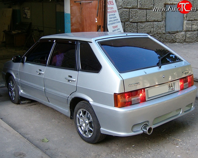 2 899 р. Задний бампер M-VRS Лада 2109 (1987-2004) (Неокрашенный)  с доставкой в г. Керчь