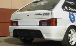 649 р. Накладка на задний номер Evo Лада 2113 (2004-2013) (Неокрашенная)  с доставкой в г. Керчь. Увеличить фотографию 5