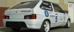 3 899 р. Задний бампер Evo Лада 2109 (1987-2004) (Неокрашенный)  с доставкой в г. Керчь. Увеличить фотографию 4