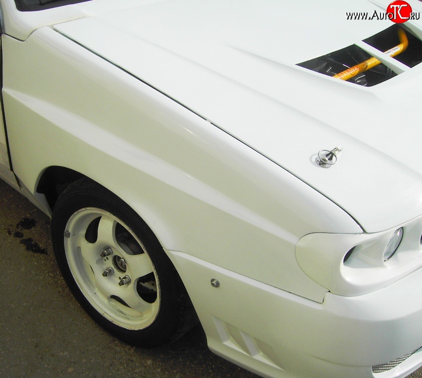 4 149 р. Передние крылья Subaru-Style Лада 2113 (2004-2013) (Неокрашенные)  с доставкой в г. Керчь