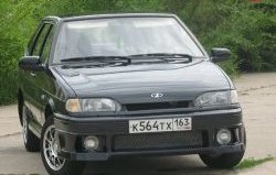 7 799 р. Передний бампер DM Лада 2114 (2001-2014) (Без сетки, Неокрашенный)  с доставкой в г. Керчь. Увеличить фотографию 4
