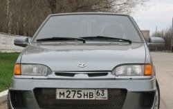 7 799 р. Передний бампер Solo-DM Лада 2114 (2001-2014) (Без сетки, Неокрашенный)  с доставкой в г. Керчь. Увеличить фотографию 2