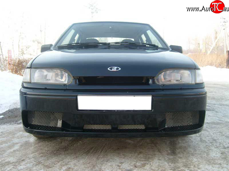 5 949 р. Передний бампер Е-4 классик Лада 2114 (2001-2014) (Неокрашенный)  с доставкой в г. Керчь