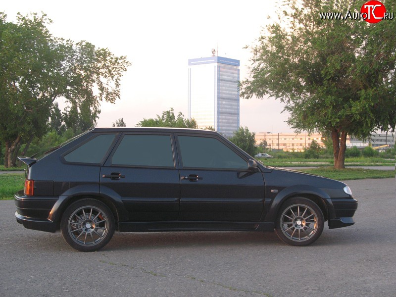 3 699 р. Пороги накладки Thorn DM Лада 2109 (1987-2004) (Неокрашенные)  с доставкой в г. Керчь