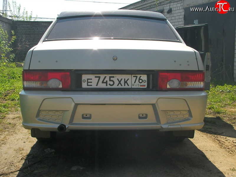 4 449 р. Задний бампер Трек Лада 21099 (1990-2004) (Неокрашенный)  с доставкой в г. Керчь