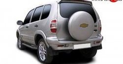 2 559 р. Спойлер 3H  Chevrolet Niva  2123 (2002-2020), Лада 2123 (Нива Шевроле) (2002-2021), Лада Нива Трэвел (2021-2025) (С красным стоп-сигналом, Неокрашенный)  с доставкой в г. Керчь. Увеличить фотографию 2